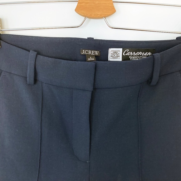 J. Crew Navy Blue Natalia Dress Pants in Four Season Stretch - 6 - Picture 2 of 7